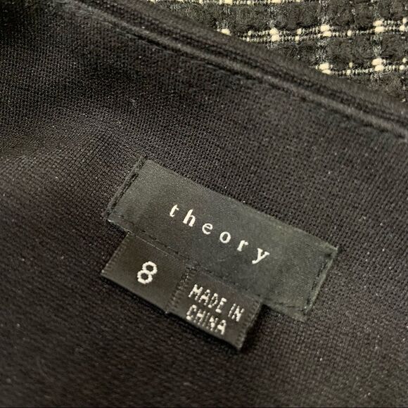 Theory Gretchyn Perennial Mini Skirt Woolblend - Picture 3 of 7